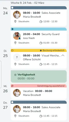 Quinyx Mobile screenshot 2