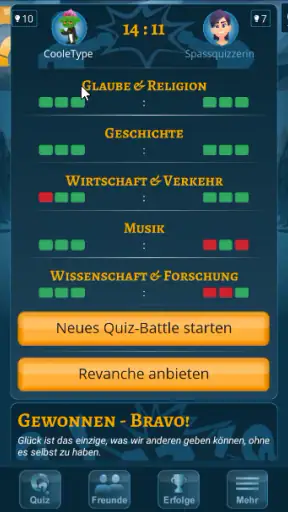 Quizshow-Trainingslager: Quiz screenshot 12