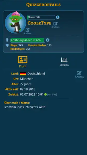 Quizshow-Trainingslager: Quiz screenshot 8