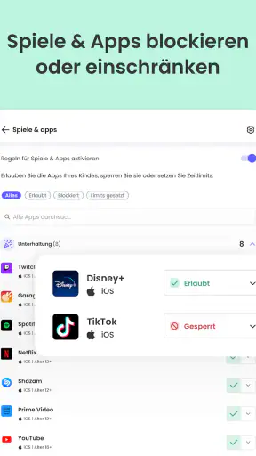 Qustodio Kindersicherung App screenshot 11