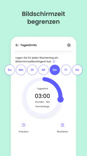 Qustodio Kindersicherung App screenshot 2