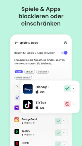 Qustodio Kindersicherung App screenshot 3