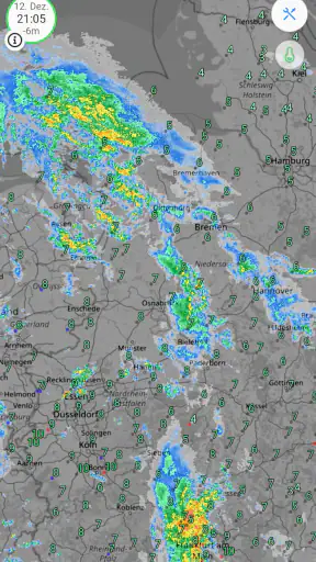 RadarProfi 4K: Regenradar HD screenshot 2