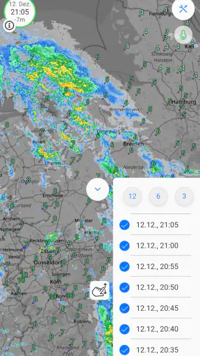 RadarProfi 4K: Regenradar HD screenshot 4