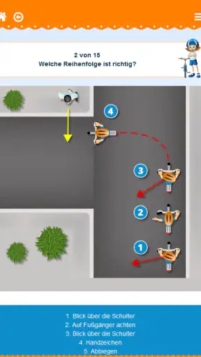 Radfahrprüfung screenshot 5