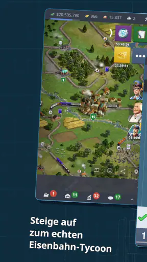 Rail Nation - Eisenbahn Tycoon screenshot 1