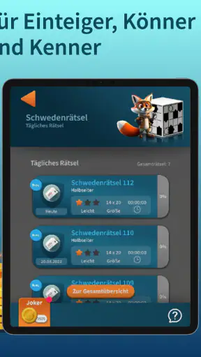 Rate-Fuchs Kreuzworträtsel screenshot 11