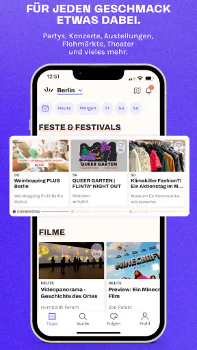 Rausgegangen: Events entdecken screenshot 2