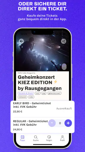 Rausgegangen: Events entdecken screenshot 4