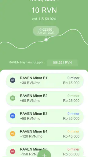 RAVEN Miner by NVS screenshot 9