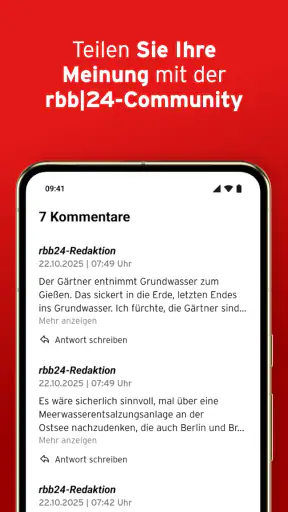 rbb24 – regionale Nachrichten screenshot 7