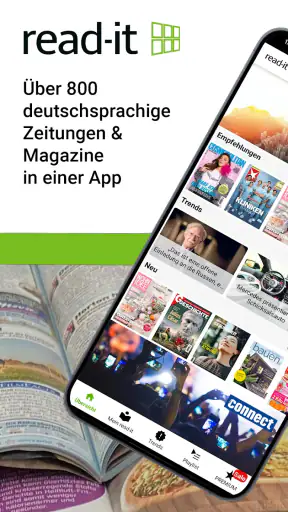 read-it: Zeitungen & Magazine screenshot 1