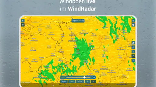 RegenRadar mit Unwetterwarnung screenshot 11