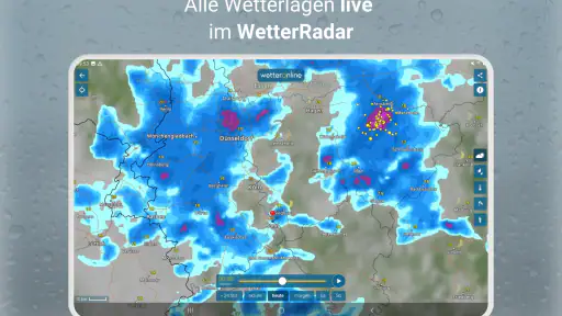 RegenRadar mit Unwetterwarnung screenshot 9