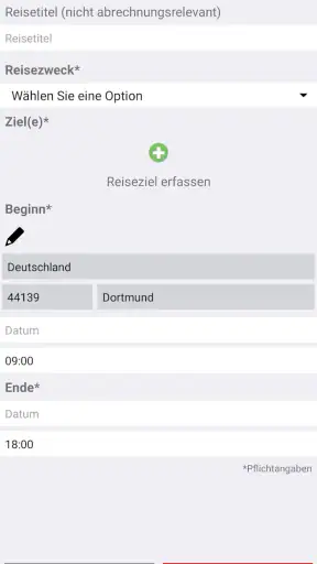 Reisekosten für DB Mitarbeiter screenshot 11
