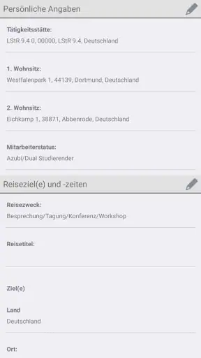 Reisekosten für DB Mitarbeiter screenshot 6