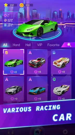 Rennwagen: Musikspiel screenshot 10