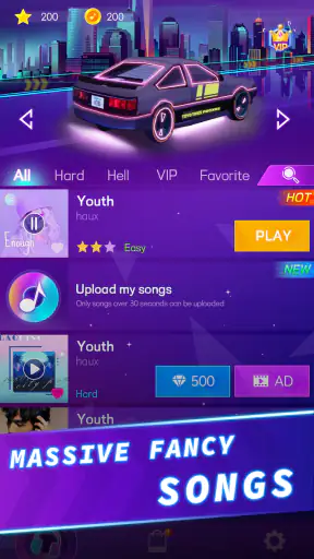 Rennwagen: Musikspiel screenshot 4