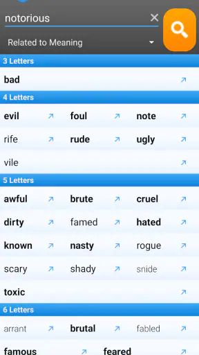 RhymeZone Rhyming Dictionary screenshot 4