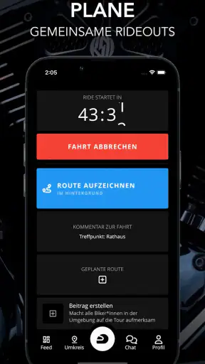 Ride With Me - Motorrad-App screenshot 4