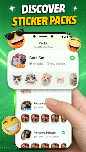 Romantic Love Sticker Maker screenshot 7