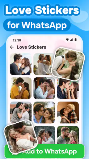 Romantic Love Stickers for WA screenshot 9