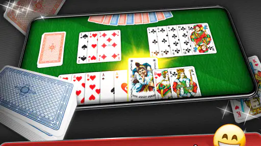 Rommé - Karten spielen offline screenshot 10