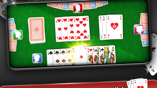 Rommé - Karten spielen offline screenshot 6
