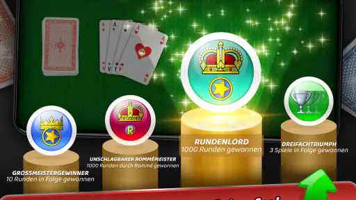 Rommé - Karten spielen offline screenshot 9