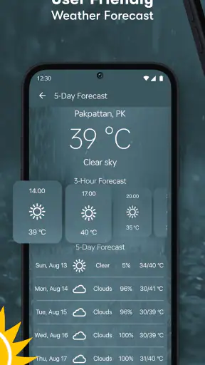 Raum temperatur messer screenshot 3