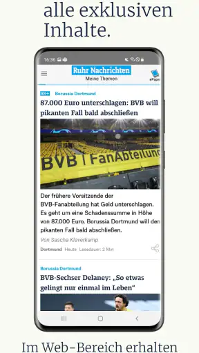 Ruhr Nachrichten screenshot 3
