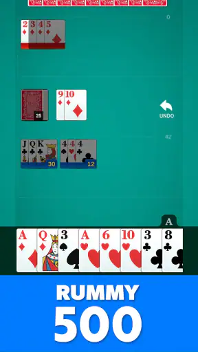 Rummy 500 - Kartenspiel screenshot 6