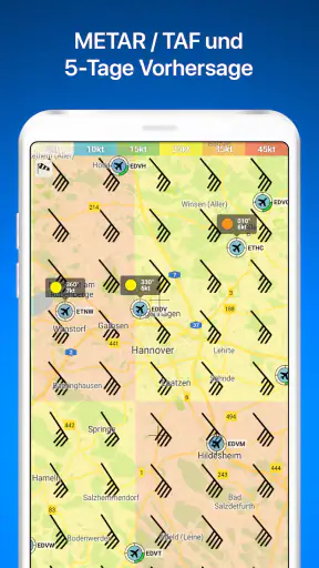 RunwayMap: Mit DWD Flugwetter screenshot 10