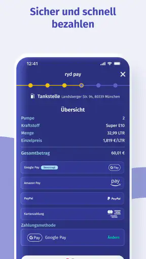 ryd: Tanken, Laden & Waschen screenshot 5