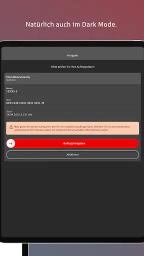 S-pushTAN - sichere Freigaben screenshot 10