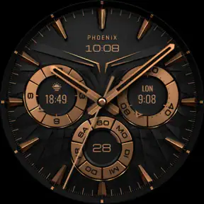S4U Phoenix Luxury Watch Face screenshot 10