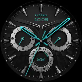 S4U Phoenix Luxury Watch Face screenshot 12
