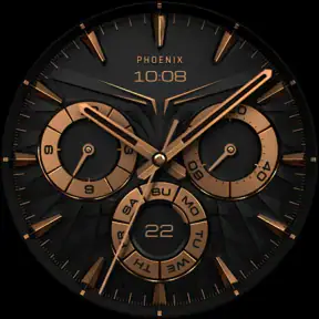 S4U Phoenix Luxury Watch Face screenshot 9