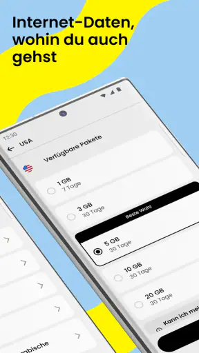 Saily eSIM: Daten für Reisen screenshot 2