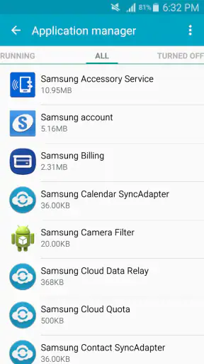 Samsung Accessory Service screenshot 2