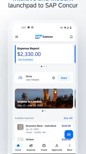 SAP Concur screenshot 1