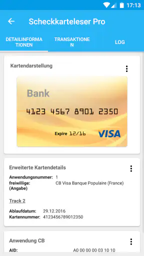 Scheckkartenleser Pro NFC screenshot 3