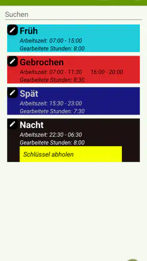 Schicht Kalender (FlexR) screenshot 3