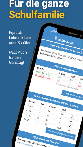 Schulmanager Online screenshot 1
