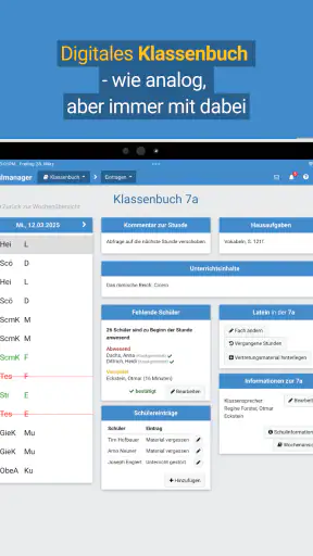Schulmanager Online screenshot 12