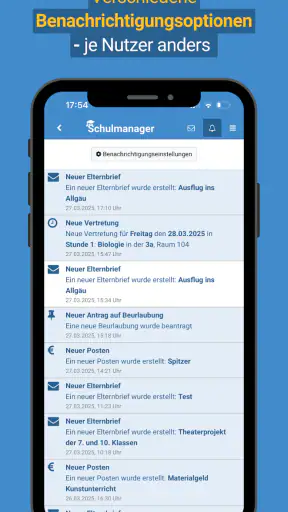 Schulmanager Online screenshot 4