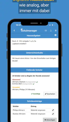 Schulmanager Online screenshot 5