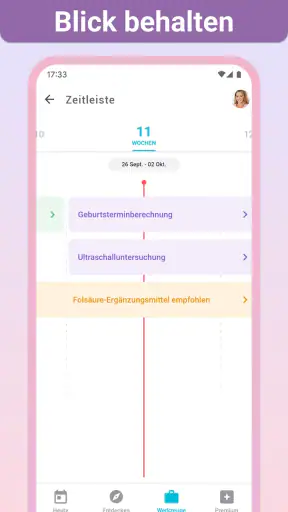 Schwangerschaft + Tracker-App screenshot 10