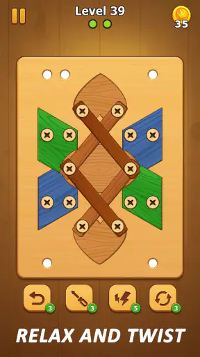 Screw Nuts - Wood Bolts screenshot 4