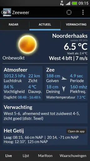 Seewetter - nautische App screenshot 1